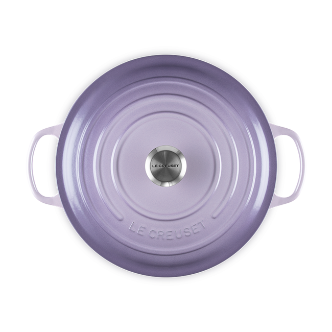 Cocotte ronde peu profonde, view 5